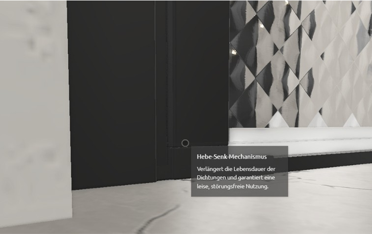 Ansicht bis ins Detail