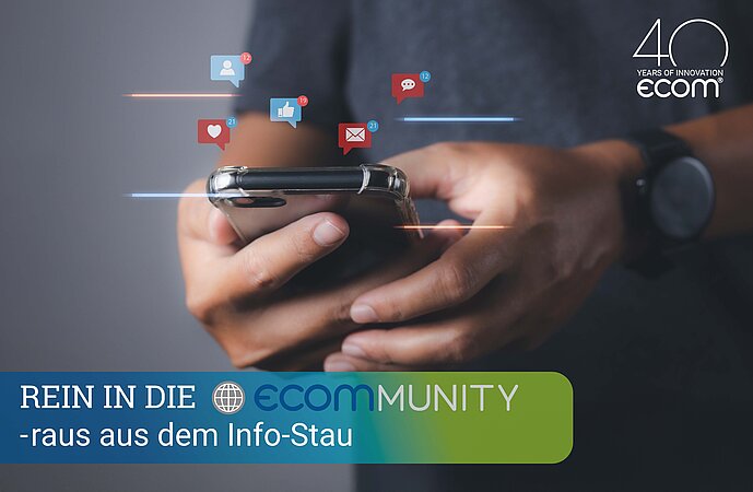 ecom: Werden Sie Teil der ecomMUNITY….