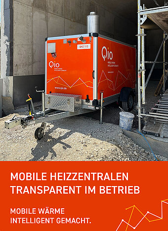 Mobile Heizzentrale QHZ 150 zur Überbrückung   