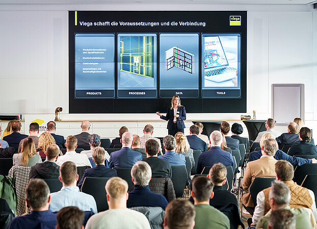 „TGA.Digital – der BIM-Fachkongress zur Zukunft des Bauens” des BIM Centers Aachen in der „Viega World“