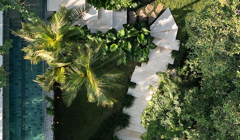 Ein malerischer Rückzugsort im balinesischen Dschungel 