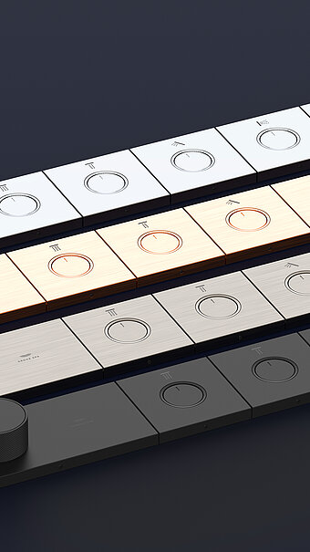 Unübertroffene Kontrolle: Unterputz-Thermostat GROHE Grohtherm Aqua Tiles für individuelle Duscherlebnisse