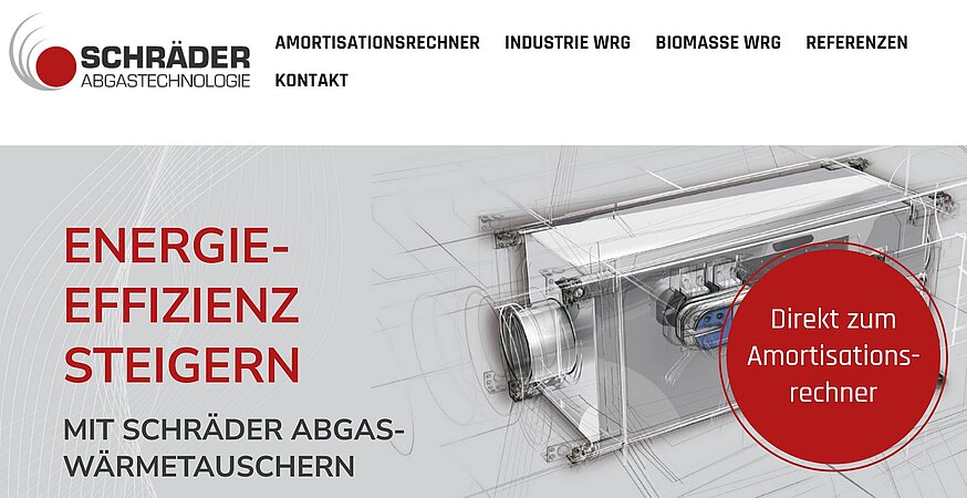 Neuer Schräder Abwärmeservice