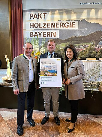 BDH unterstützt Pakt Holzenergie Bayern