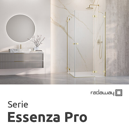 RADAWAY: Essenza Pro – Rahmenlose Duschkabinen mit modernem Design