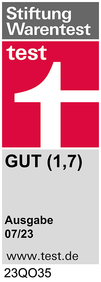 Buderus Flachkollektor Logasol SKT1.0 im Test der Stiftung Warentest – Qualitätsurteil „Gut“