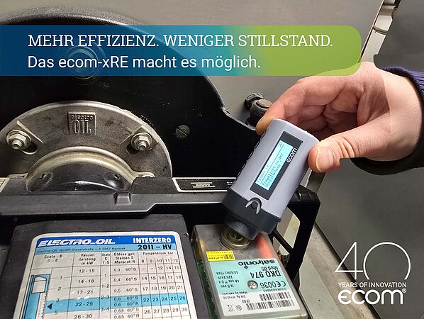 Blink-Codes entziffern war gestern – das ecom-xRE zeigt die Störung sofort