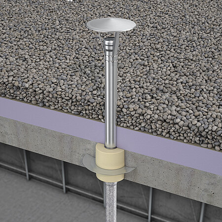 ACO Haustechnik: Wand- und Deckendurchführungen speziell für WU-Beton 