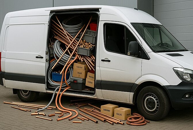 Paulus-Lager®: Bunkern durch Monteure, Teil 1