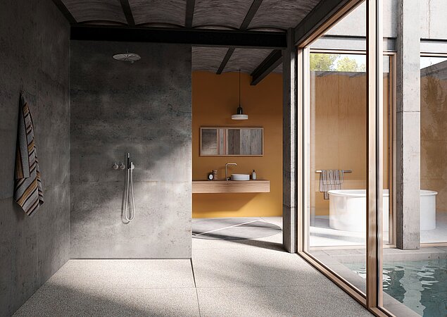 Neue Duschrinne TECEdrainway: Der schönste Weg für Wasser