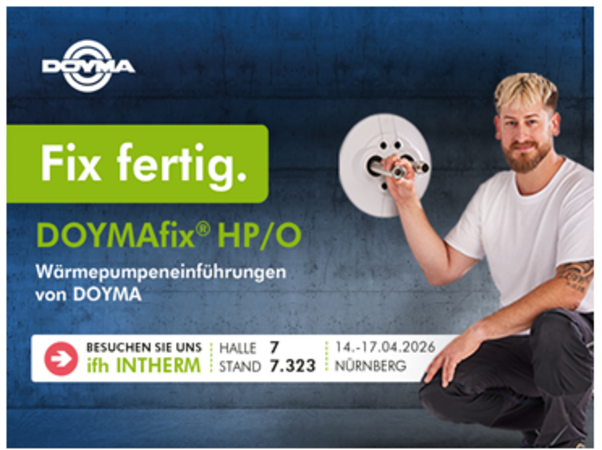 DOYMA: #SaschaSagt - Treffen Sie uns auf der IFH/Intherm 2026!