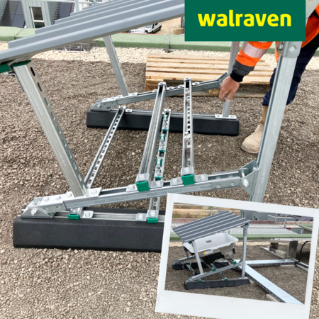 Photovoltaik-Wechselrichter zuverlässig aufständern