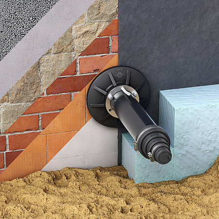 QUICK-Saniert mit den DOYMA-Hauseinführungen Quadro-Secura® Quick