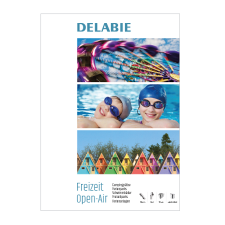 NEU: Broschüre Freizeit und Open-Air von DELABIE