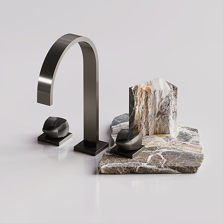 From raw to refined: Dornbracht präsentiert erste Atelier Edition „The Rock“