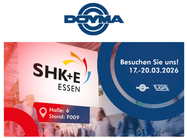 Ihr Praxis-Update für 2026 – DOYMA und UGA live auf der SHK+E! 