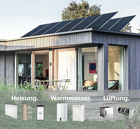 "Das elektrische Haus" von Dimplex: Innovative Heizlösungen für kostensensible Neubauten und gut gedämmte Gebäude