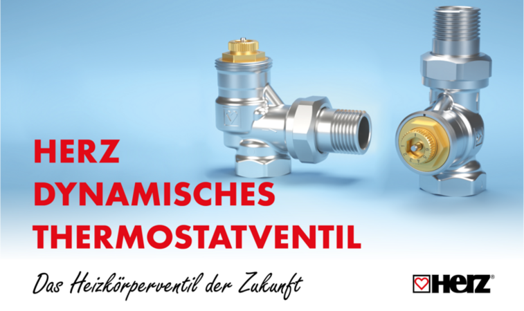 HERZ DYNAMISCHES THERMOSTATVENTIL 