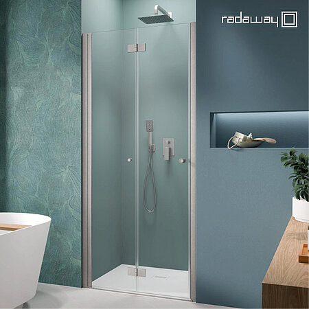 RADAWAY: Zusatzgriff für Drehfalttüren – passgenau, hochwertig, direkt vormontiert