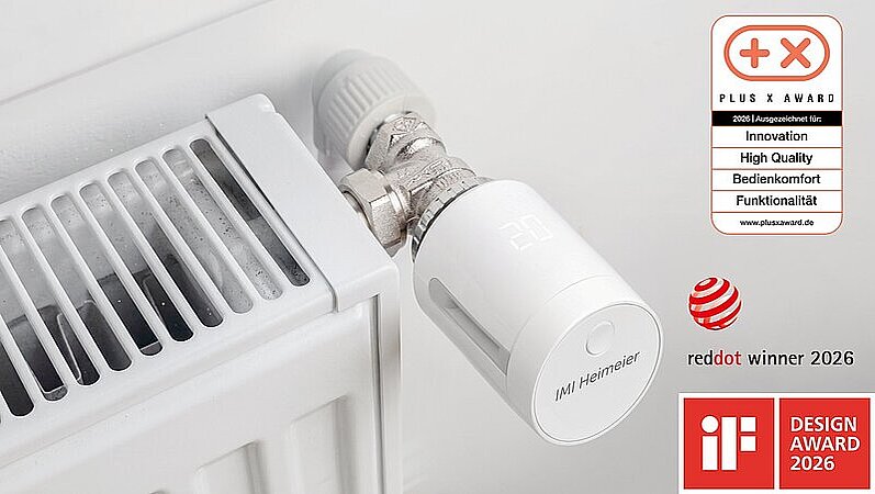 IMI mehrfach für Heizkörperthermostat neo-K ausgezeichnet 