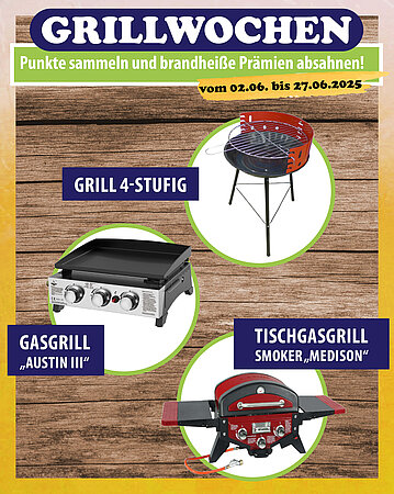 Schornsteintechnik Neumarkt: Grillwochen - Punkte sammeln und brandheiße Prämien absahnen!