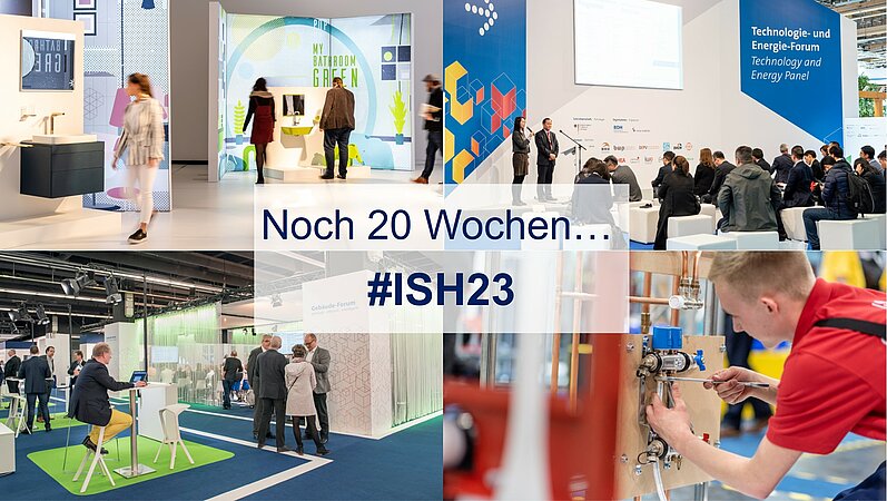 #ISH23 - Save the date: 13.-17.3.2023 in Frankfurt am Main