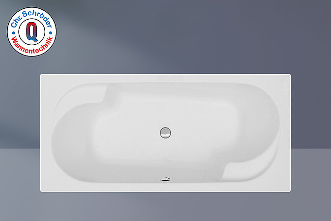 Schröder Wannentechnik – Badewanne Laos zu zweit genießen!