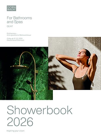 Dornbracht Showerbook 2026: Inspiration für außergewöhnliche Duscherlebnisse 