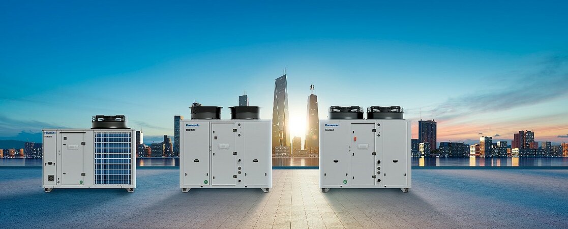 Neue R290 Luft/Wasser-Wärmepumpen mit 50-80 kW Leistung von Panasonic 