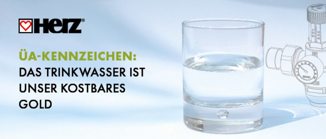 HERZ: DAS TRINKWASSER IST UNSER KOSTBARES GOLD 