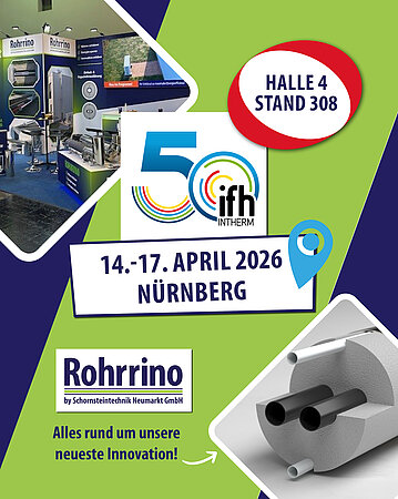 Schornsteintechnik Neumarkt: IFH/Intherm Nürnberg - Wir sind dabei!