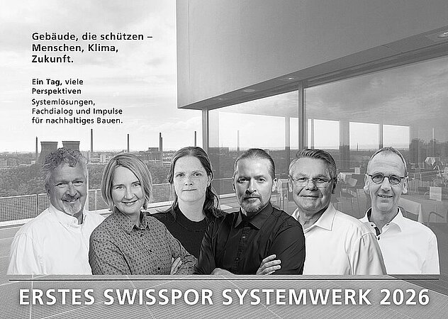 swisspor Deutschland lädt zum ersten Systemwerk 2026 nach Essen ein 