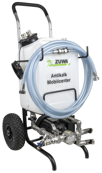 Heizungsanlage wieder effizienter machen? Klar, mit dem ZUWA Antikalk-Mobilcenter!