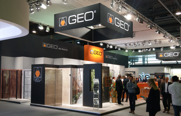 GEO auf der ISH – 50 Jahre Leidenschaft für perfekte Duschen! 