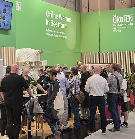 Großes Interesse am neuen ÖkoFEN Batteriespeicher 