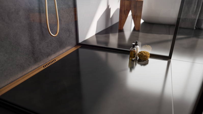 Weiterentwicklung eines modernen Klassikers: Die Duschrinne ACO ShowerDrain SE+