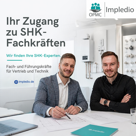 Ihr Zugang zu SHK-Fachkräften. Wir finden Ihre SHK-Experten.