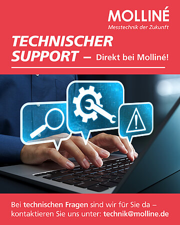 Technischer Support – Direkt bei Molliné!
