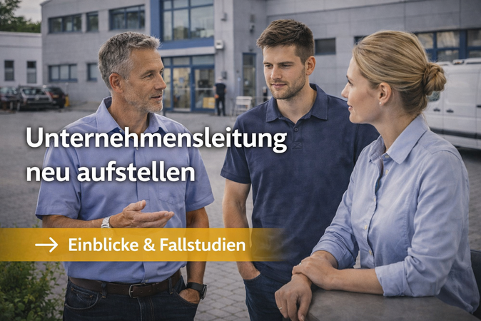 Ewald W. Schneider®: Fallstudien - Unternehmensleitung neu aufstellen