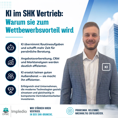 KI als Vertriebsassistent: So verändert sich der SHK-Markt 