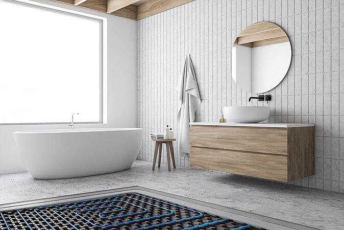 KAN-therm Noppenplattenlösungen zum Heizen und Kühlen 