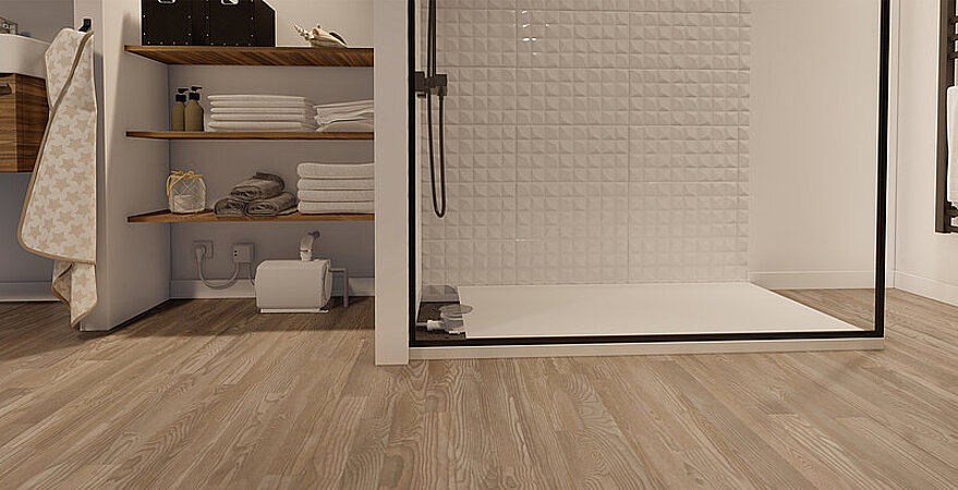 Sanibroy - kompakte Hebeanlage 