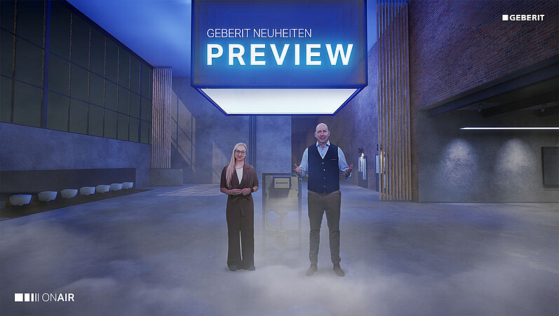 Premiere der Geberit Neuheiten 2025 