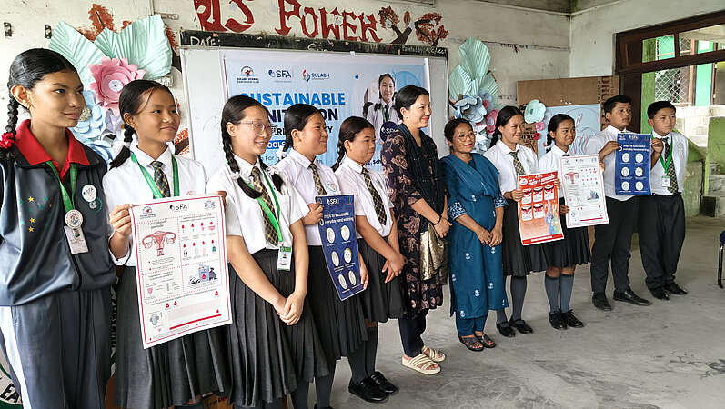 SFA Group fördert sichere Sanitärversorgung an Schulen in Indien