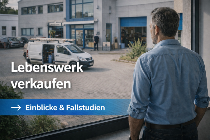 Ewald W. Schneider: Fallstudien - Lebenswerk verkaufen 