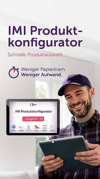 IMI-Produktkonfigurator: Per Klick zur passenden Armatur