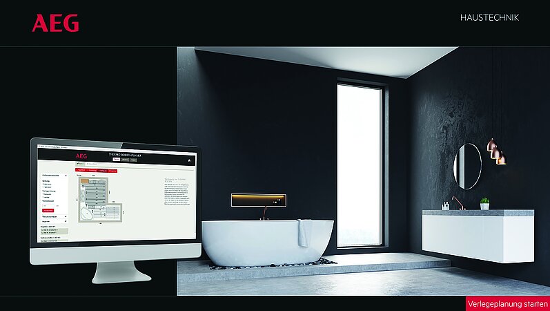 AEG Haustechnik präsentiert überarbeitetes Planungstool für elektrische Fußbodenheizungen