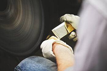 Handwerkskunst von herausragender Qualität – von den Materialen über die Verarbeitung bis hin zum Design. Copyright: Dornbracht