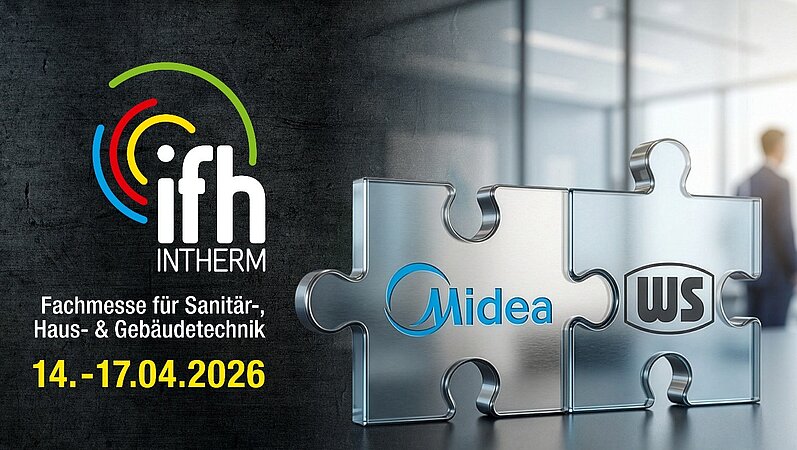WS Weinmann & Schanz und Midea gemeinsam auf der IFH/Intherm 2026 in Nürnberg