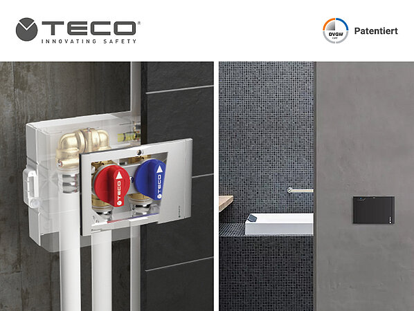 K4-Kugelhahnserie: praktische und elegante Unterputz-Wasserabsperrung